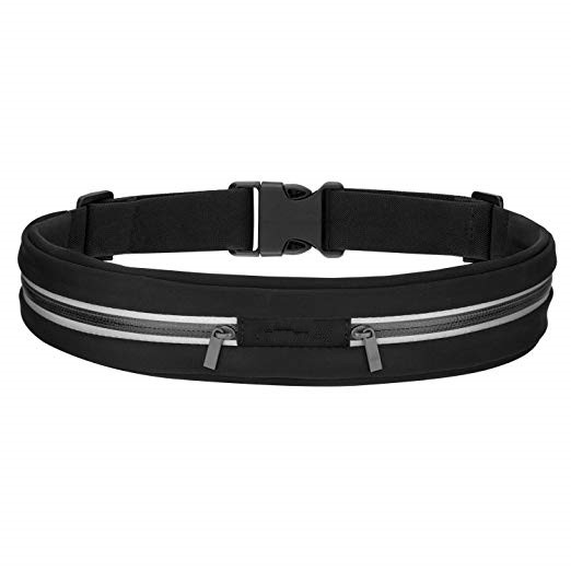 Lycra dual pocket Running Waist Bag - 副本
