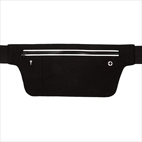 Ultra slim lycra waist belt